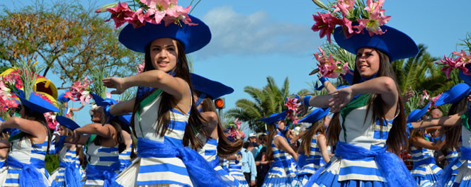 La festa del fiore a Madeira