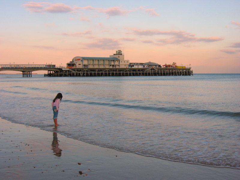 bournemouth tramonto