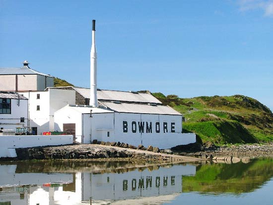 Una distilleria di Whisky sull'isola di Islay