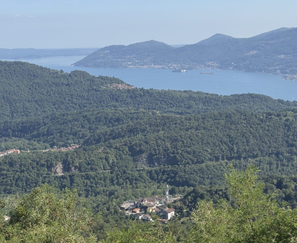 Runchio panorama sul lago maggiore