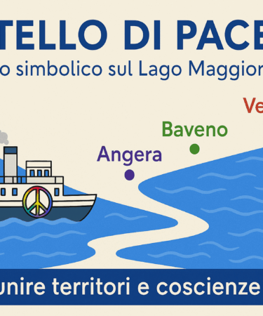 Battello di Pace lago maggiore